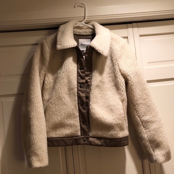 poshmark sherpa jacket